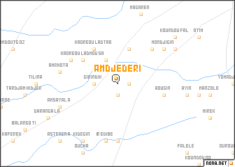 map of Am Djédéri