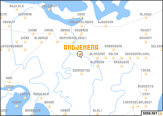 map of Amdjéména