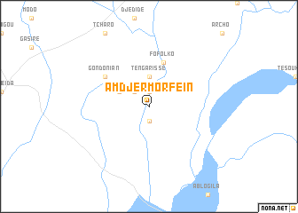 map of Am Djer Morfein