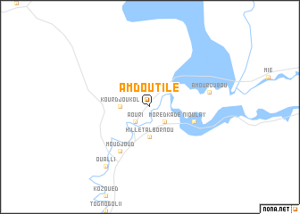 map of Am Doutilé