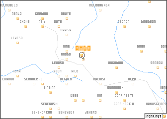 map of Āmdo