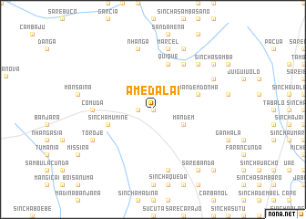 map of Amedalai