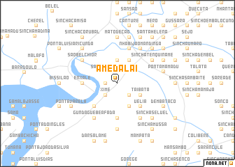 map of Amedalai