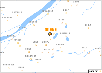 map of Amede