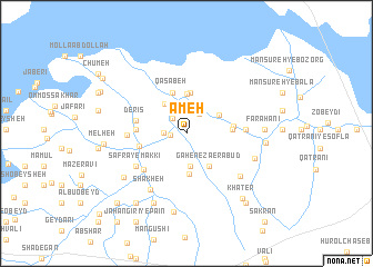 map of ‘Ameh