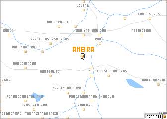 map of Ameira