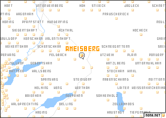 map of Ameisberg