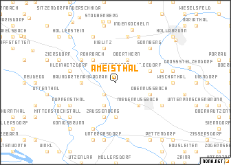 map of Ameisthal