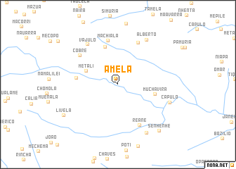 map of Amela