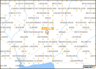 map of Amelia