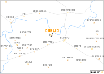 map of Amelia