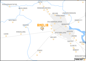 map of Amelia