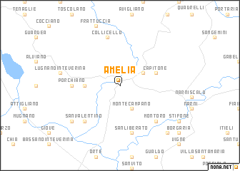 map of Amelia