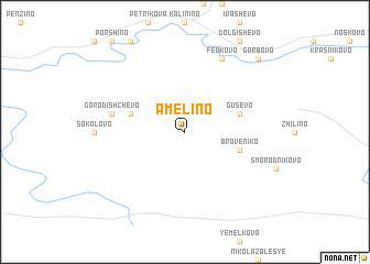 map of Amelino