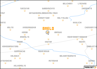 map of Amelo