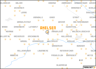 map of Amelsen