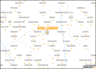 map of Amelu Abam