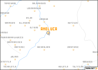 map of Ameluca