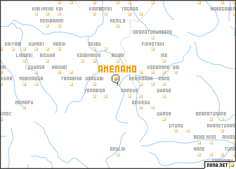 map of Amenamo