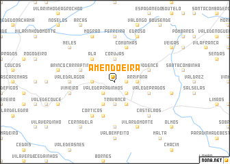 map of Amendoeira