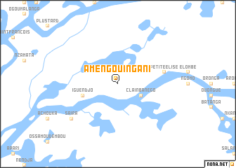 map of Amengouingani