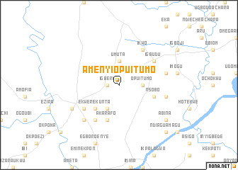 map of Amenyi Opuitumo