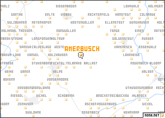 map of Amerbusch