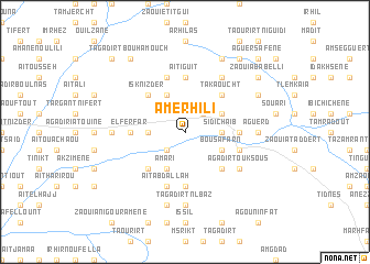 map of Amerhili