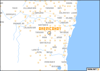 map of Americahay