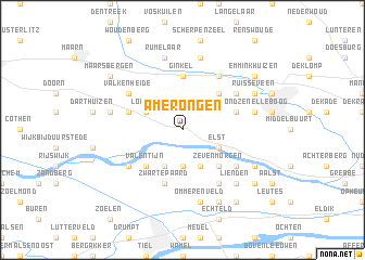 map of Amerongen