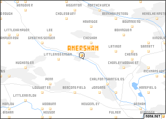 map of Amersham