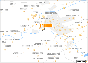 map of Amersham