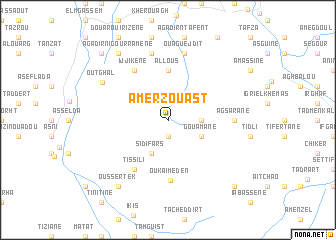 map of Amerzouast