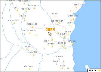 map of Ames