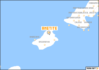 map of Ametite