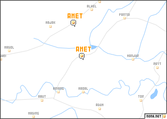 map of Amet