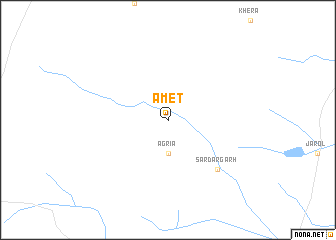 map of Amet