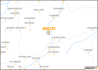 map of Amezri