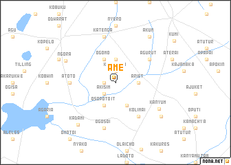 map of Ame
