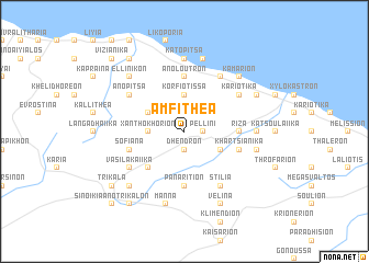 map of Amfithéa