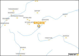 map of Amgane