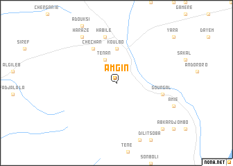 map of Amgin