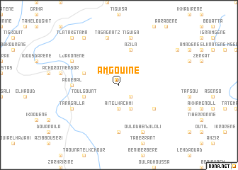 map of Amgouine