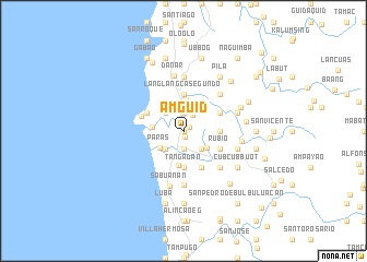 map of Amguid