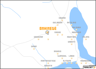 map of Am Himédé