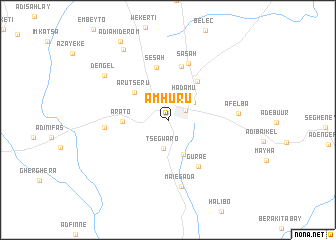 map of Āmhuru