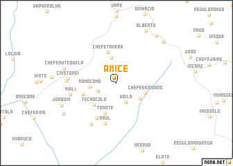 map of Amice