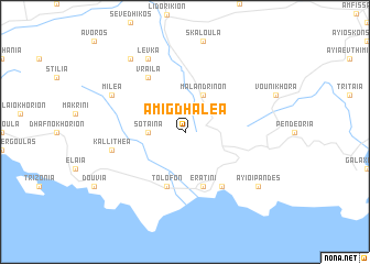 map of Amigdhaléa