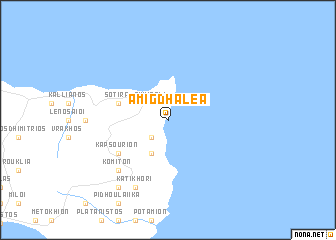 map of Amigdhaléa