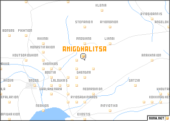 map of Amigdhalítsa